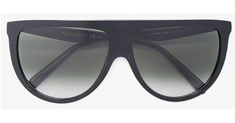 celine thin shadow sunglasses black|authentic celine sunglasses.